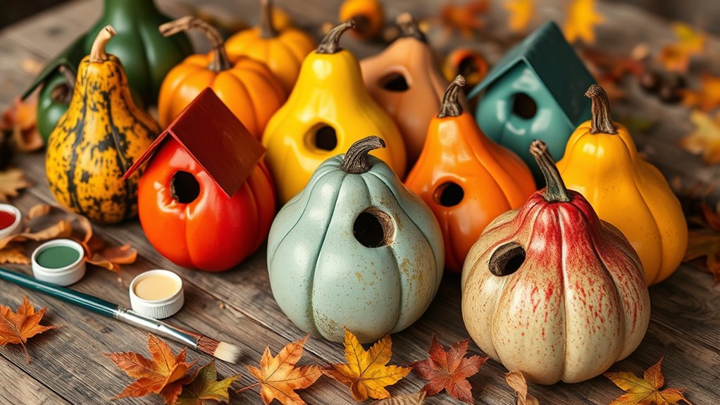 best paints for bird gourds