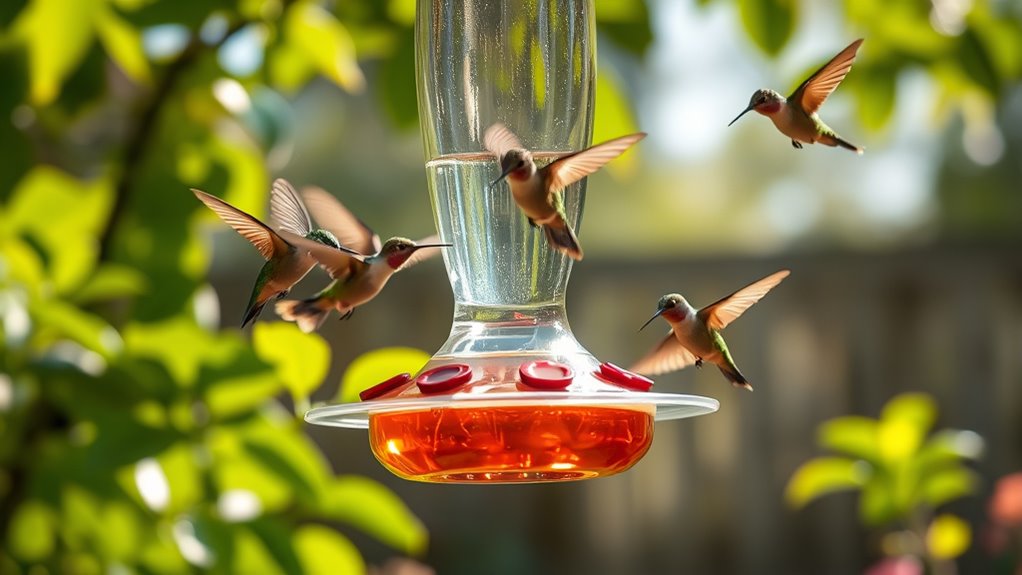 optimal hummingbird nectar ratios