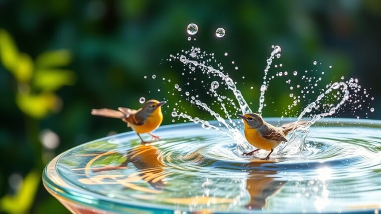 top bird bath water features