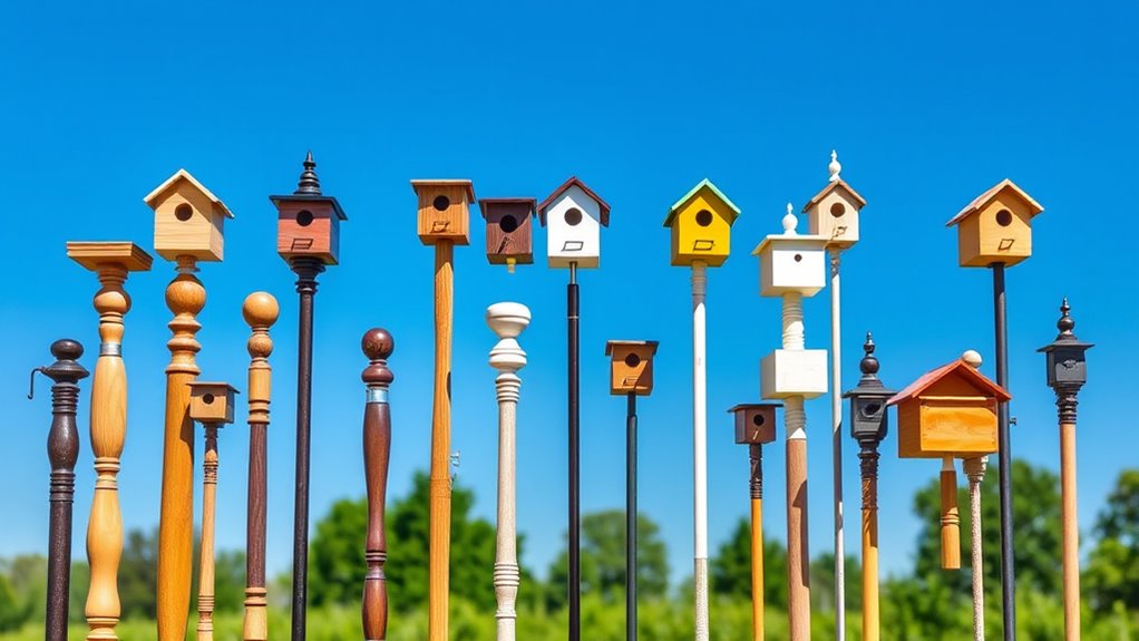 top birdhouse pole selections