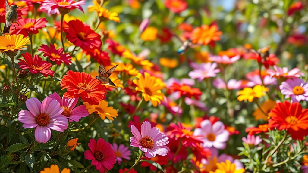 top butterfly and hummingbird bushes