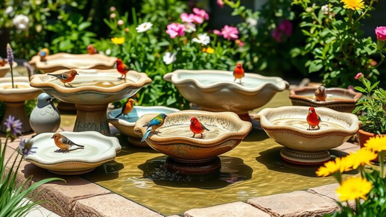 top ceramic bird baths
