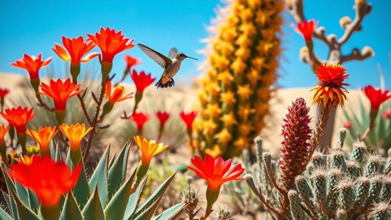 top desert plants for hummingbirds