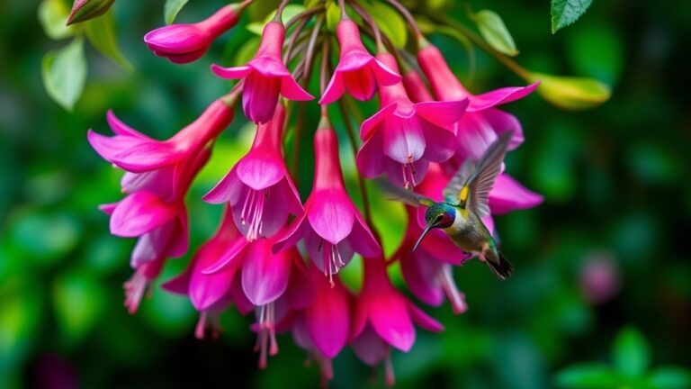 top fuchsia plants for hummingbirds