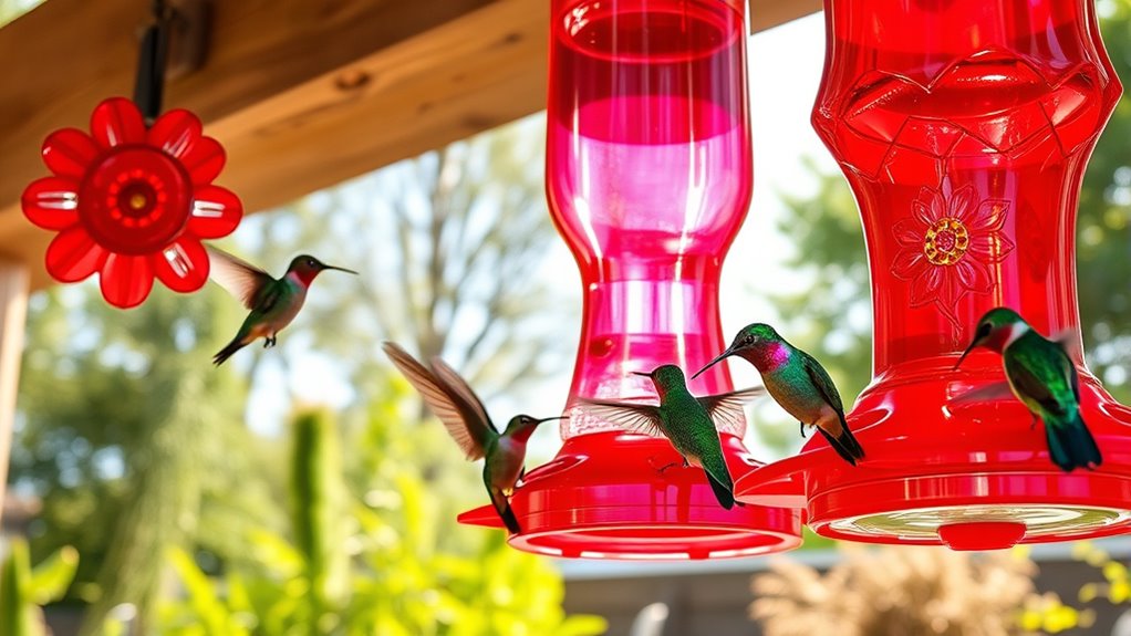 top large hummingbird feeders