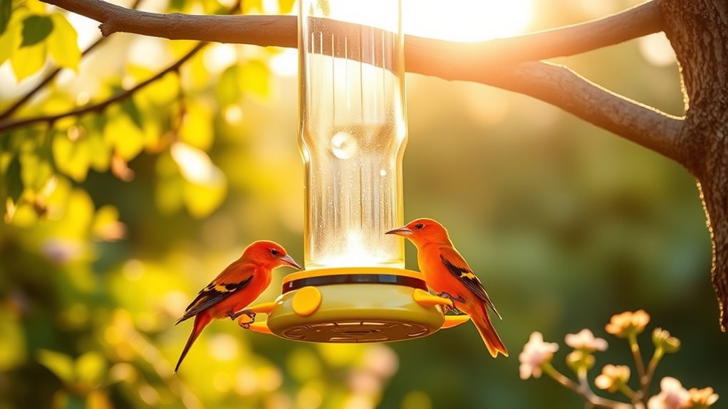 top oriole nectar feeders