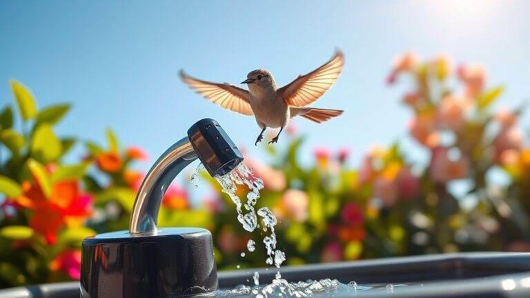 top solar bird bath fountains