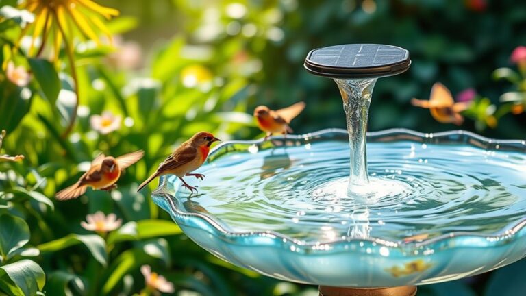 top solar bird bath fountains