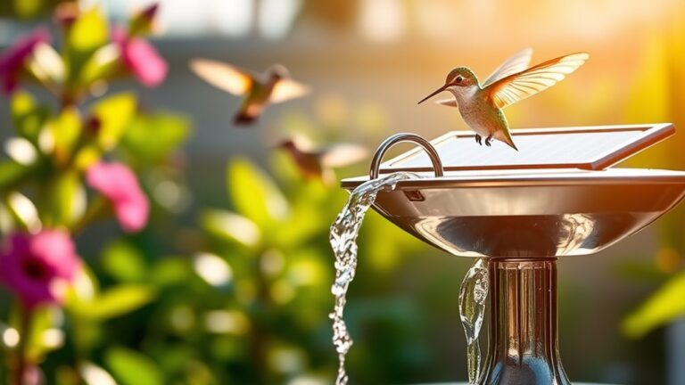 top solar bird bath fountains
