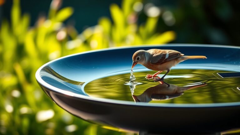 top solar bird baths