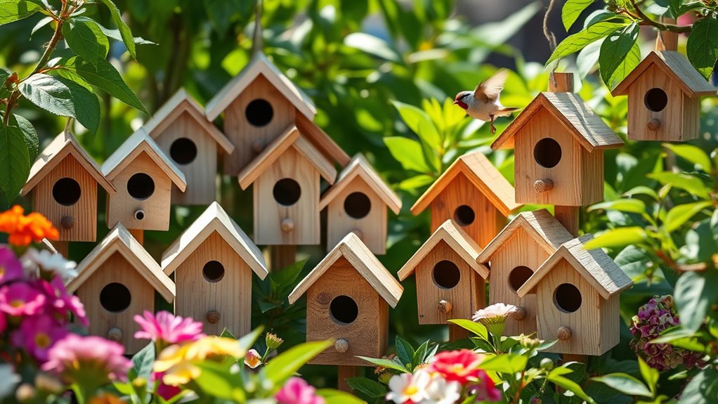 top sparrow bird houses