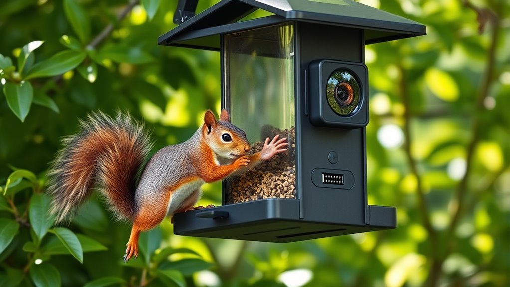 top squirrel proof bird feeders