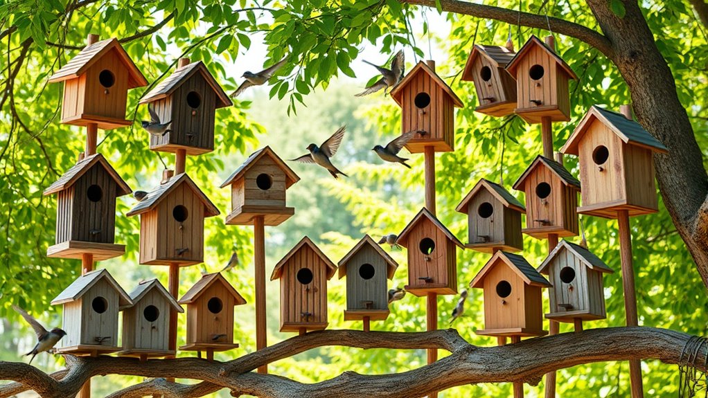 top swallow bird houses