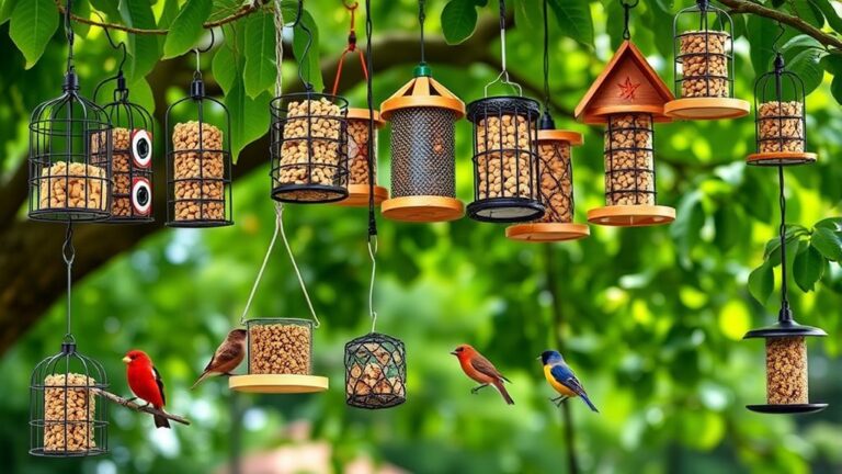 top upside down bird feeders