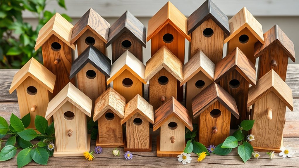top wood choices for birdhouses